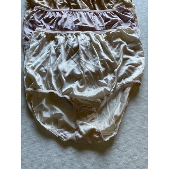 Underscore Womens Nylon Briefs Size 8 Pack Of 5 Machine Washable - Picture 2 of 9